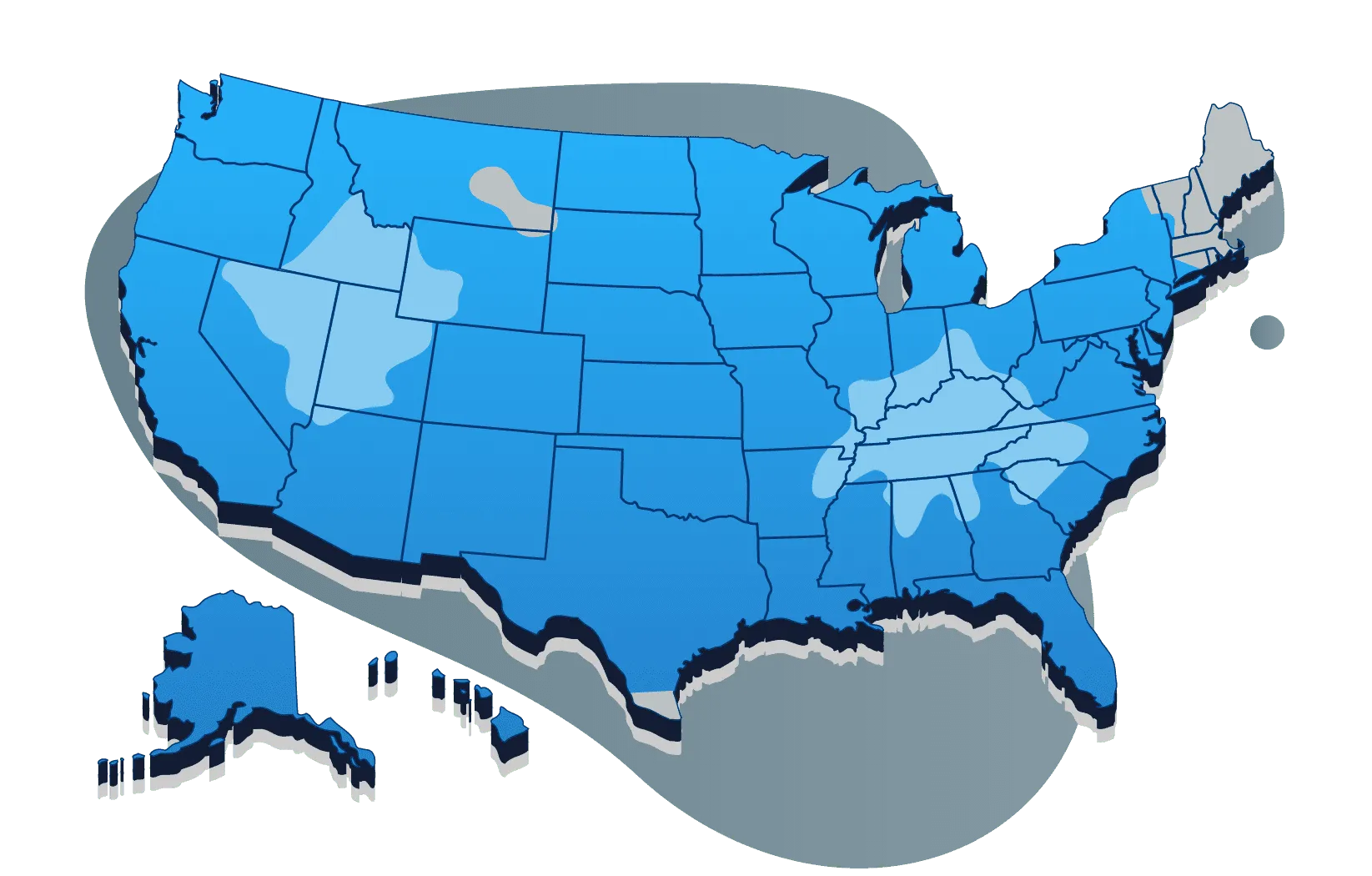 Launch Fulfillment US operations map