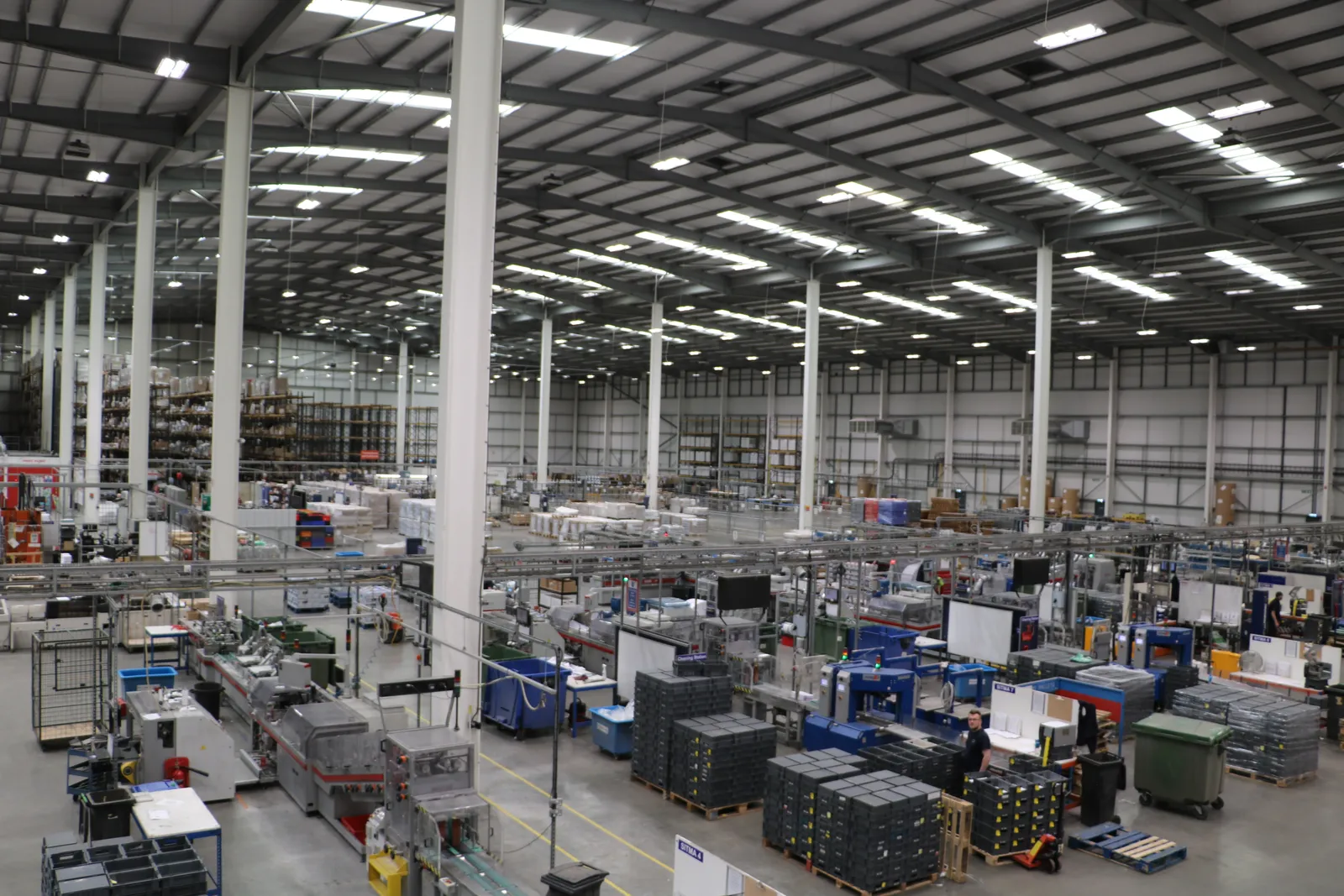 3PL fulfilment warehouse at Launch Fulfilment UK in Seaham, County Durham